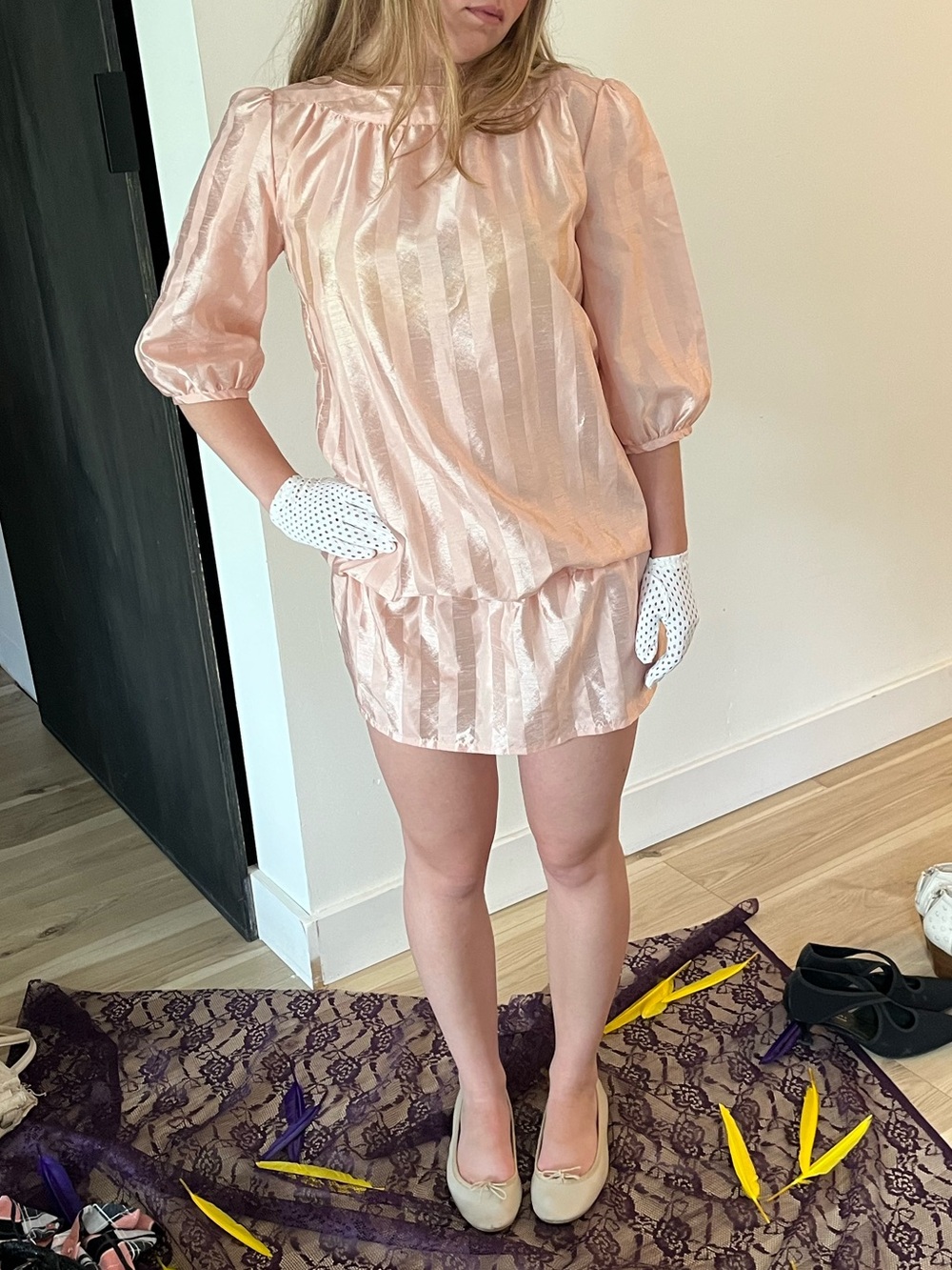 Vintage pink dress